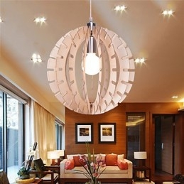 Vintage Others Wood Chandelier