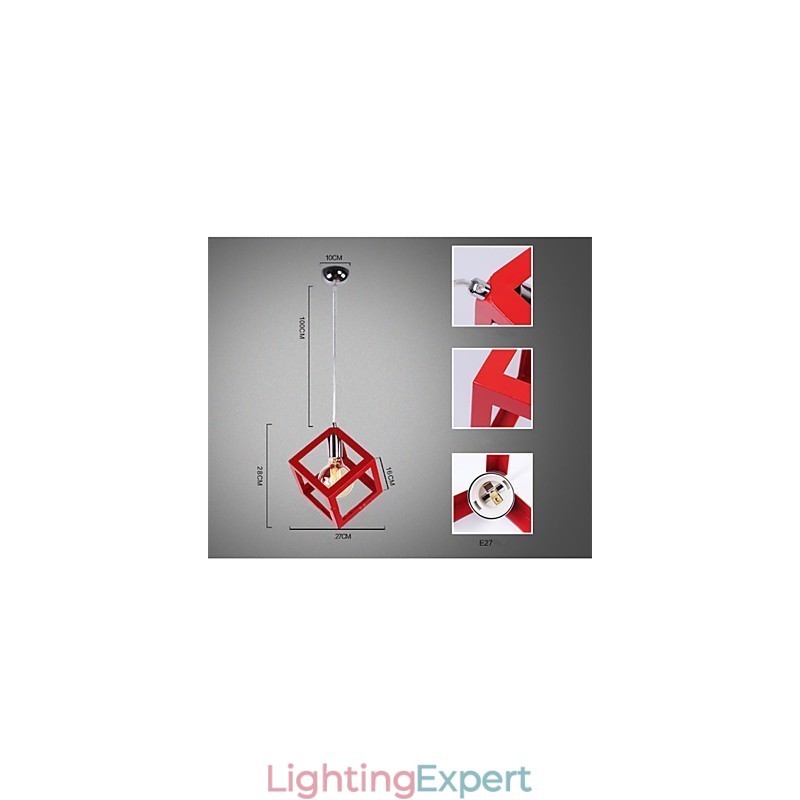 Traditional Classic Mini Style Painting Metal Chandelier