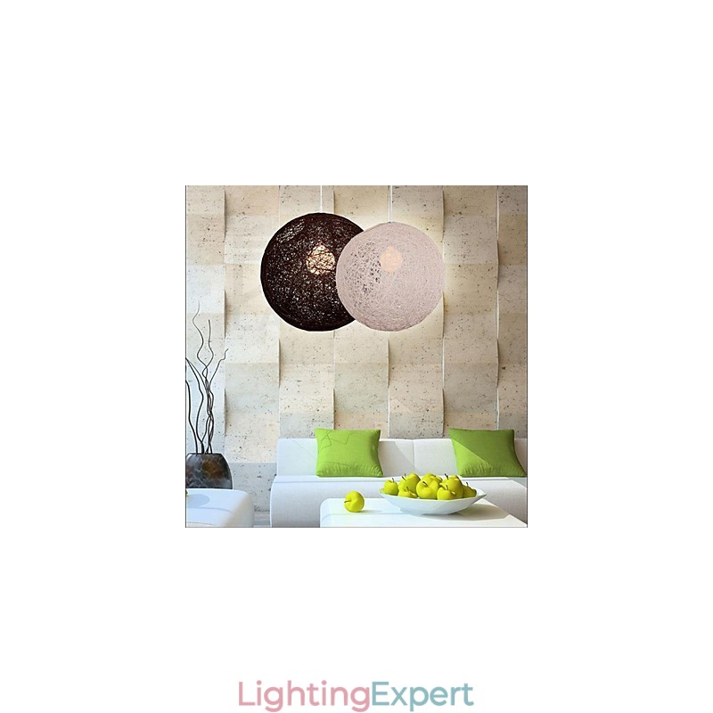 CreativeAmerican Country Creative Cany Art Color Droplight And Spherical Shape Lamp Light