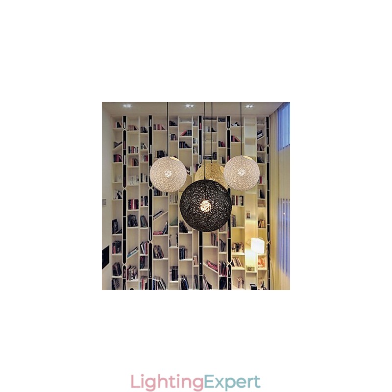 CreativeAmerican Country Creative Cany Art Color Droplight And Spherical Shape Lamp Light