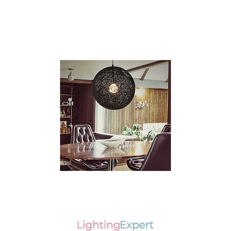 CreativeAmerican Country Creative Cany Art Color Droplight And Spherical Shape Lamp Light