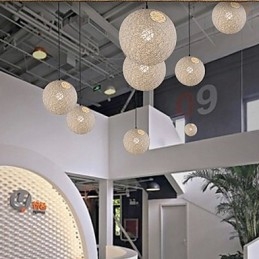 CreativeAmerican Country Creative Cany Art Color Droplight And Spherical Shape Lamp Light