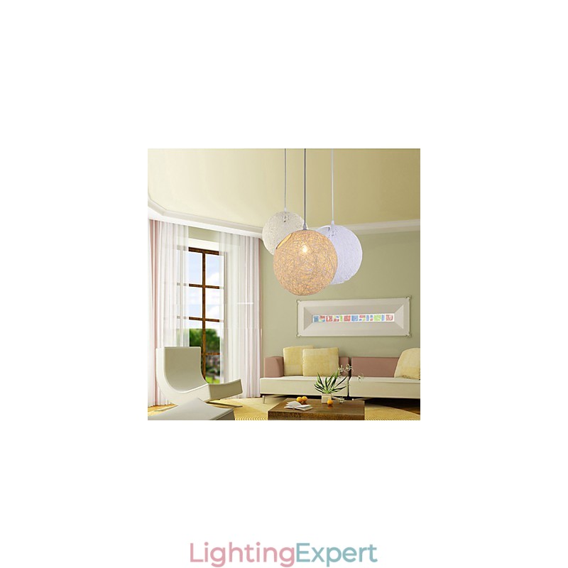 CreativeAmerican Country Creative Cany Art Color Droplight And Spherical Shape Lamp Light