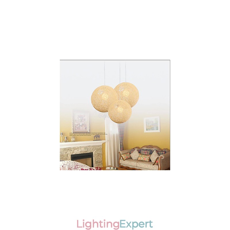 CreativeAmerican Country Creative Cany Art Color Droplight And Spherical Shape Lamp Light