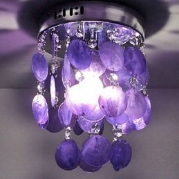 Modern Contemporary Mini Style Chrome Pendant Light