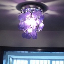 Modern Contemporary Mini Style Chrome Pendant Light