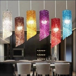 Single Head Cylindrical Round long Aluminum Cylinder Creative lamps