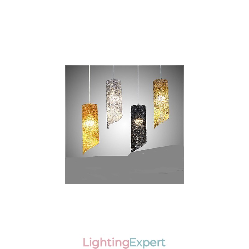 Single Head Cylindrical Round long Aluminum Cylinder Creative lamps