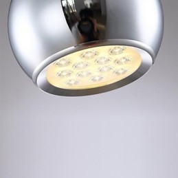 Modern Contemporary Globe Electroplated Metal Pendant Light