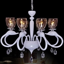 European Style Crystal Droplight Individuality Creative Swan