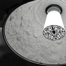 Modern Contemporary Painting Resin Pendant Light
