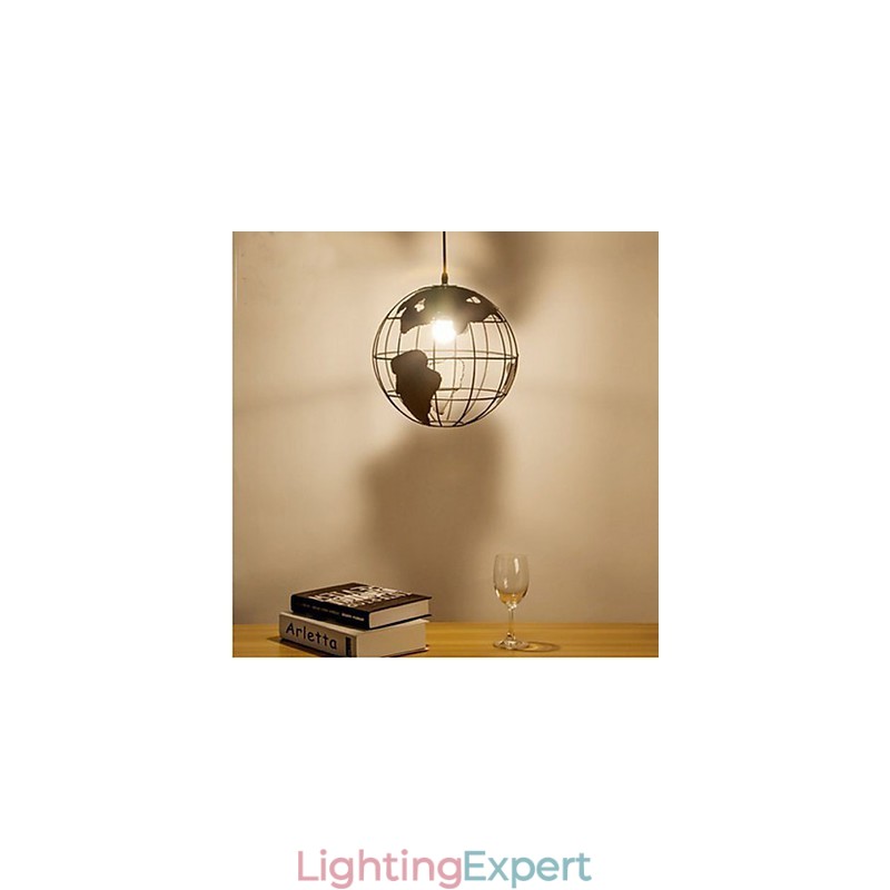 Nordic Modern Simple Earth Single Head Hanging Lamp