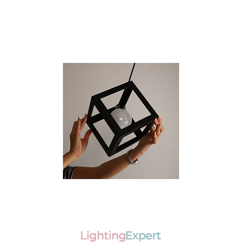 Creative Contemporary And Contracted Wrought Iron Chandelier Single Head Lamps