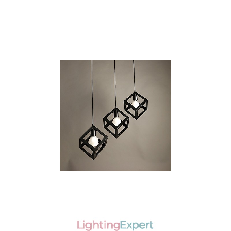Creative Contemporary And Contracted Wrought Iron Chandelier Single Head Lamps