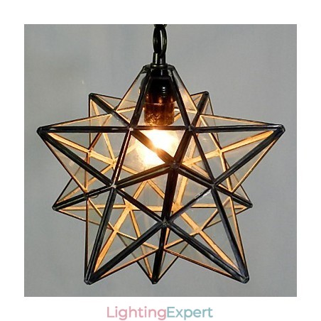 The Pentagon Star Light Contracted And Contemporary Chandelier Lamp