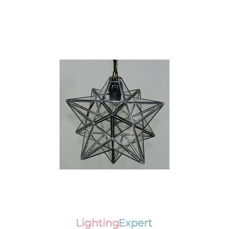 The Pentagon Star Light Contracted And Contemporary Chandelier Lamp
