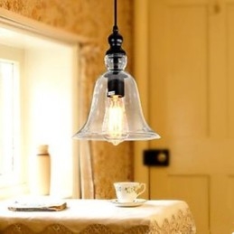 European Contracted Loft Glass Chandelier Bell