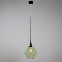 Glass 1 Light Artistic Minimalist Pendant