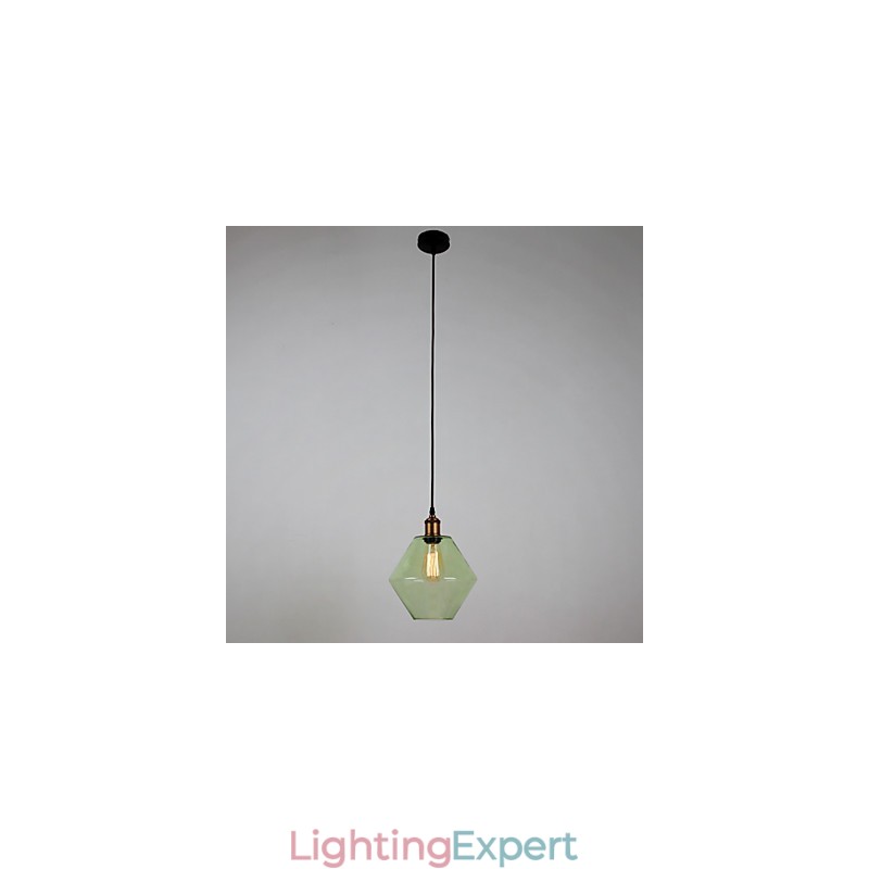 Glass 1 Light Artistic Minimalist Pendant