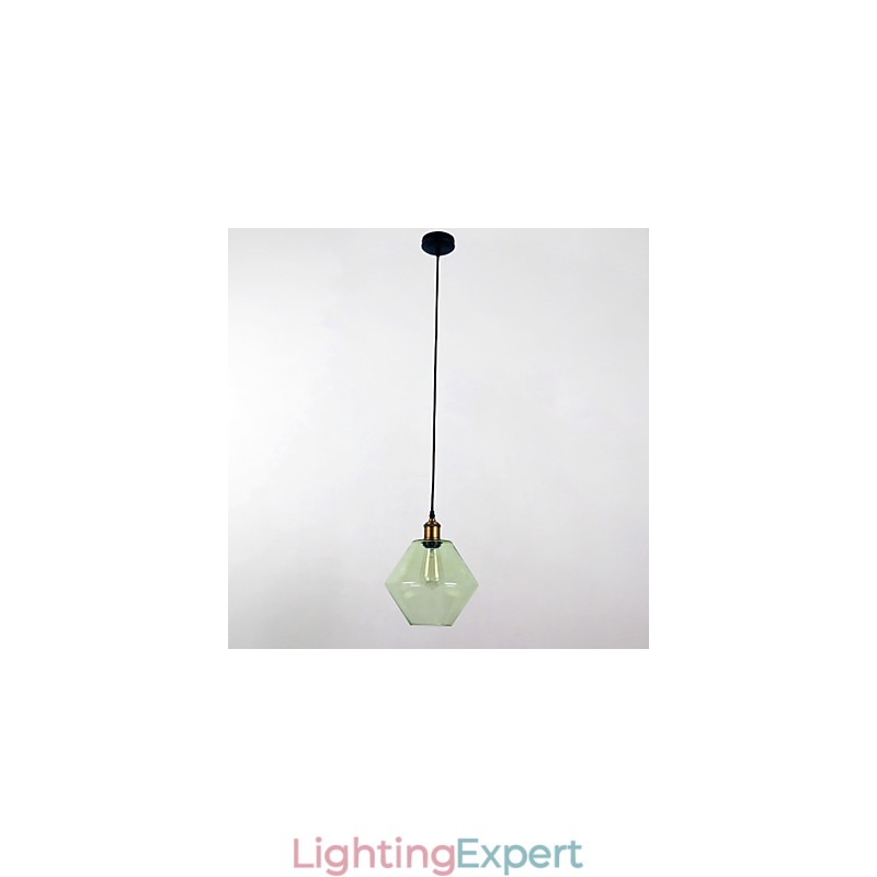 Glass 1 Light Artistic Minimalist Pendant