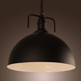 Traditional Classic Retro Bowl Mini Style Painting Pendant Light