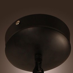 Traditional Classic Retro Bowl Mini Style Painting Pendant Light