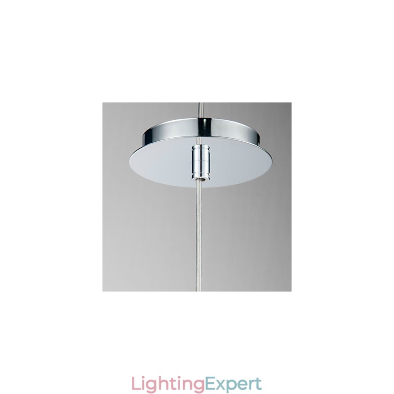 Tradition Classic Transparent glass 1 Light Chandelier