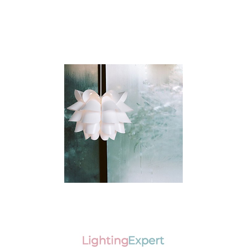 Contemporary And Contracted The Nordic Idea White Lotus Droplight Lamp