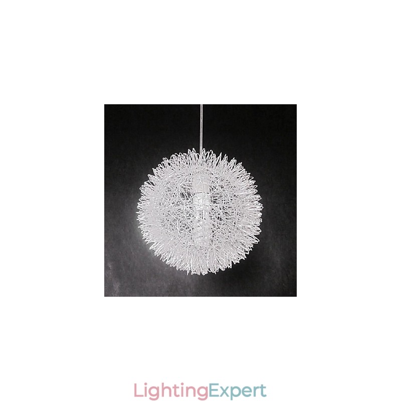 Modern Contemporary Globe Metal Pendant Light