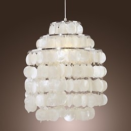 Modern Contemporary Mini Style Chrome Pendant Light