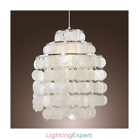 Modern Contemporary Mini Style Chrome Pendant Light