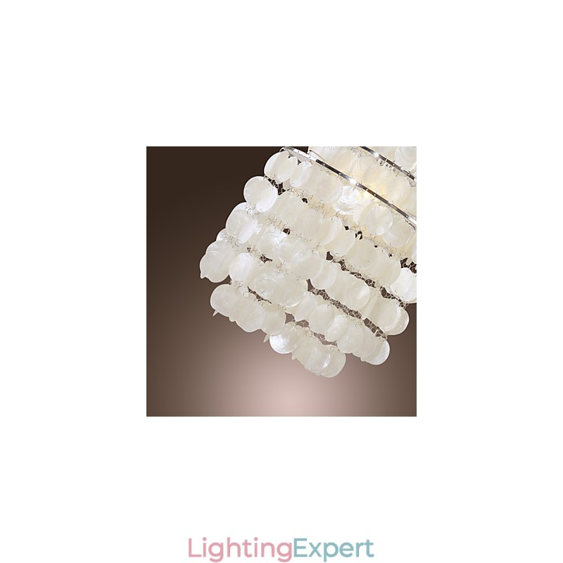 Modern Contemporary Mini Style Chrome Pendant Light