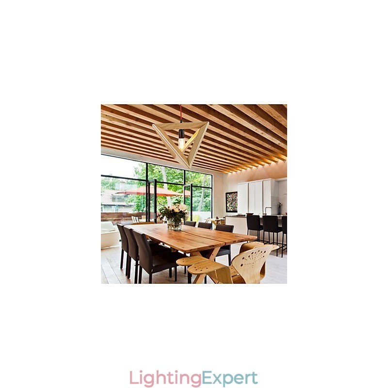 Modern Wooden Pendant Light Simple Pendant Lamps Cafe Pendant Lamp