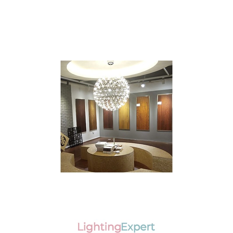 Contemporary Chandelier Creative Round Droplight Lamp Light