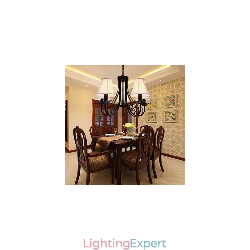 Traditional Classic Antique Brass Chandelier