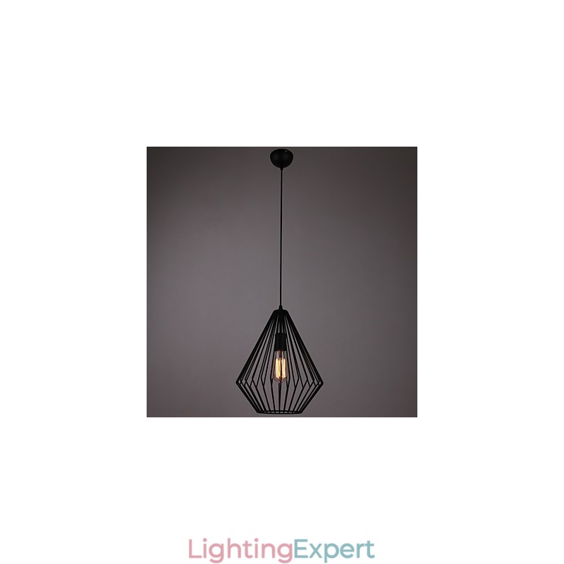 Mini Pendant Diamonds Lamp 1 Light Painting Processing