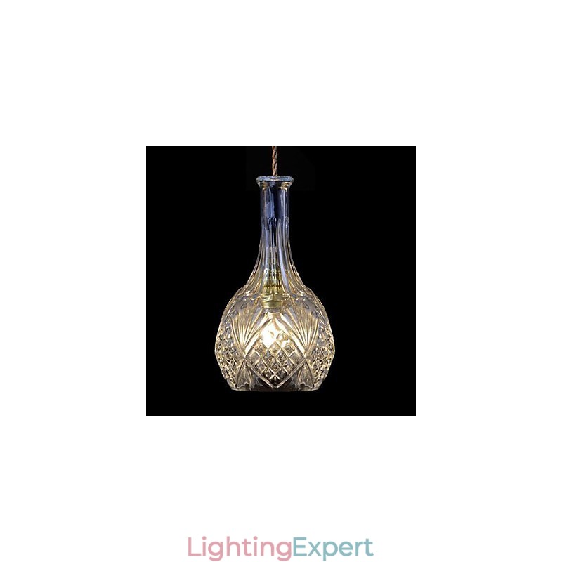 Modern Contemporary Crystal Metal Pendant Light