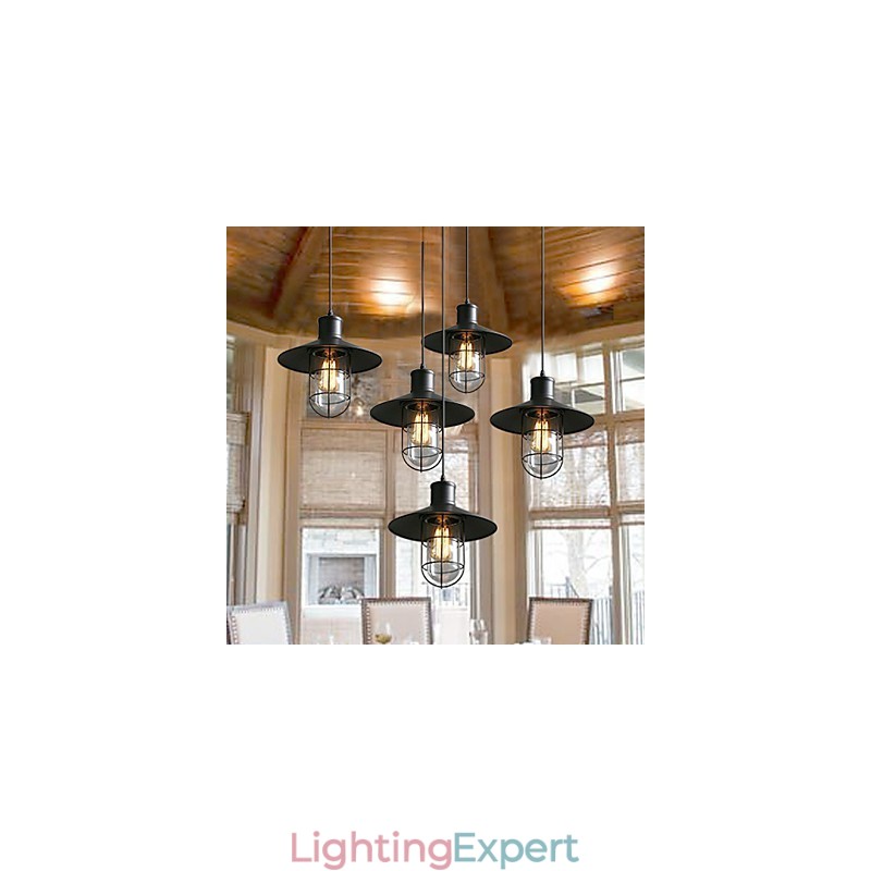 Single Head Birdcage Chandelier Lamp