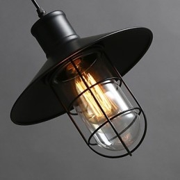 Single Head Birdcage Chandelier Lamp