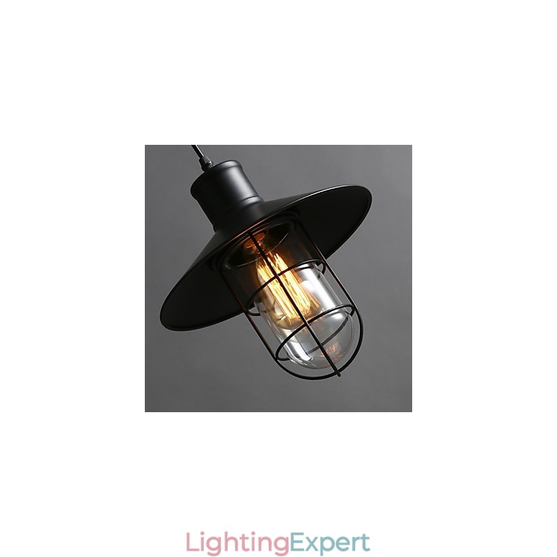 Single Head Birdcage Chandelier Lamp