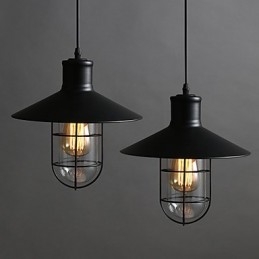 Single Head Birdcage Chandelier Lamp