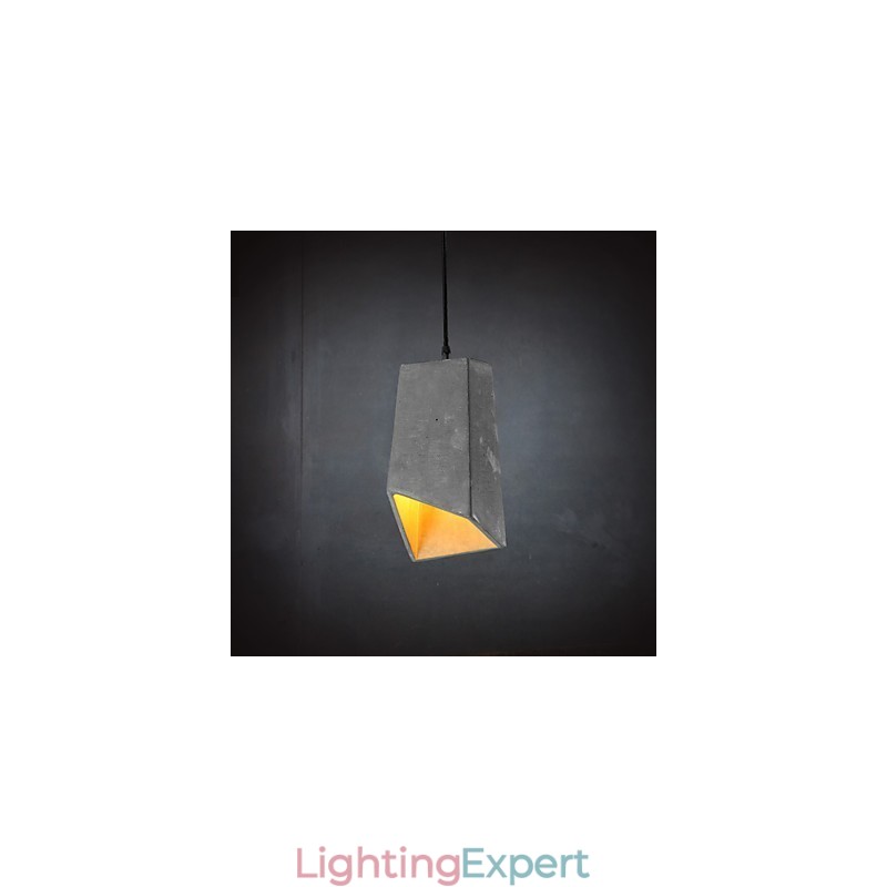 Contemporary And Contracted Retro Cement Pendant Lamp Light