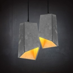 Contemporary And Contracted Retro Cement Pendant Lamp Light