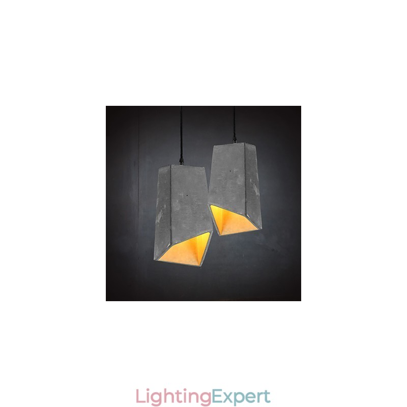 Contemporary And Contracted Retro Cement Pendant Lamp Light