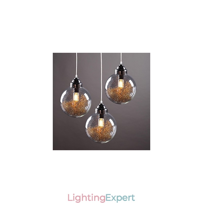 Modern Contemporary Traditional Classic Vintage Lantern Country Nickel Glass Pendant Light Dining