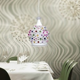 Style Pendant Light Crystal Contracted Modern Lamps