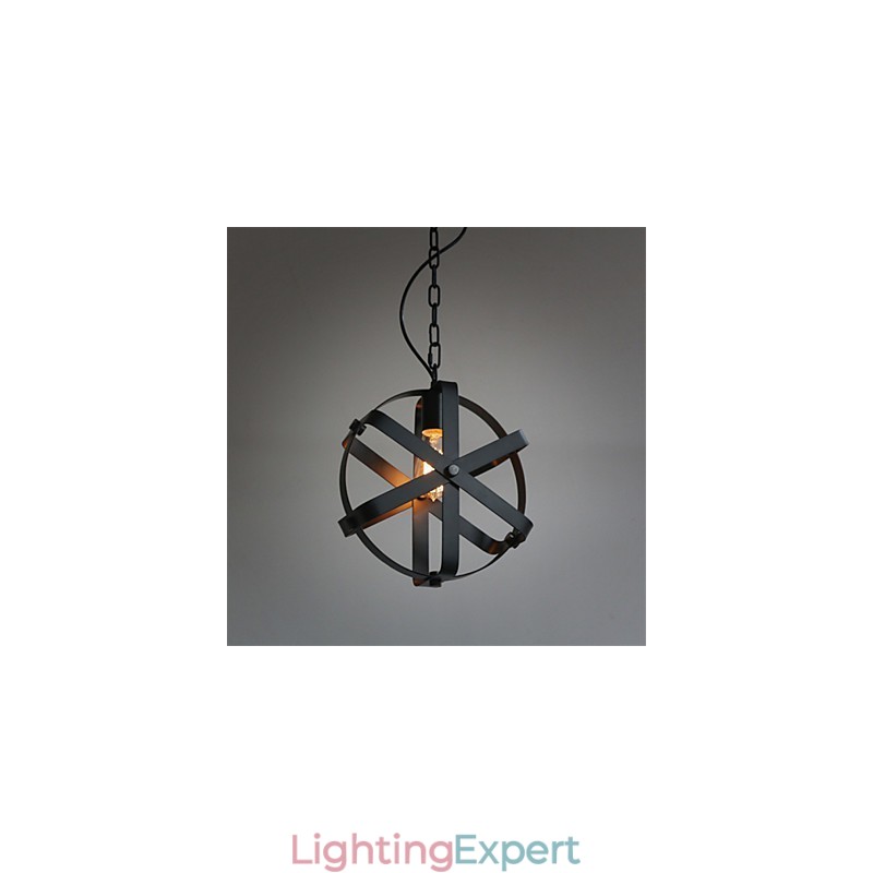 Vintage Style Industrial Round Pendant Light Loft Home Furnishing decorative Chandelier