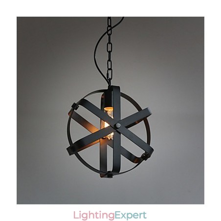 Vintage Style Industrial Round Pendant Light Loft Home Furnishing decorative Chandelier