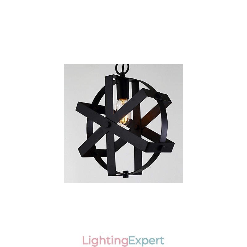 Vintage Style Industrial Round Pendant Light Loft Home Furnishing decorative Chandelier