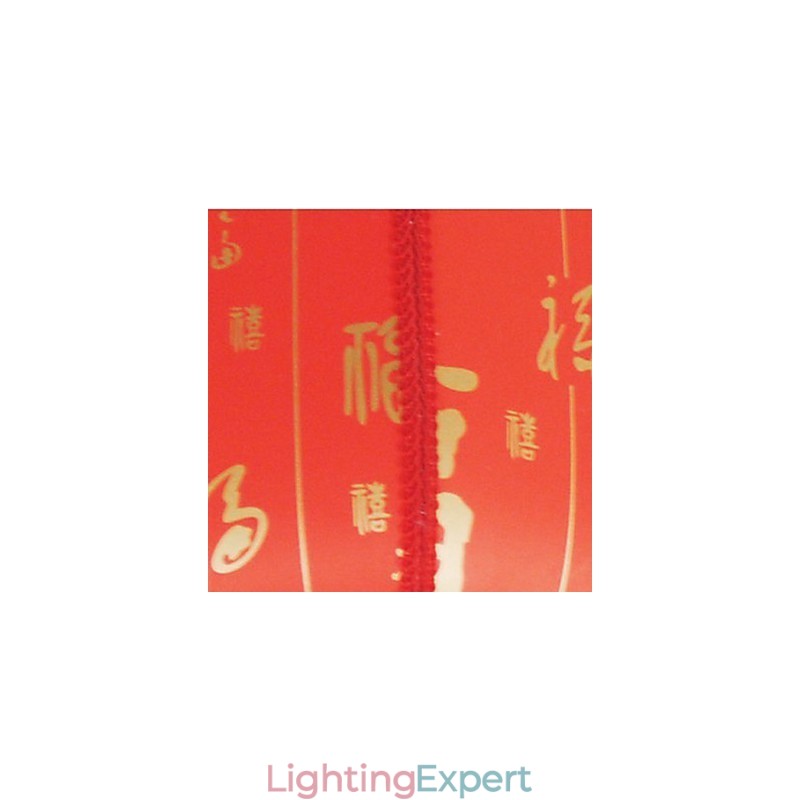 Archaize Sheepskin Red Lanterns Porch Droplight Lamp Light
